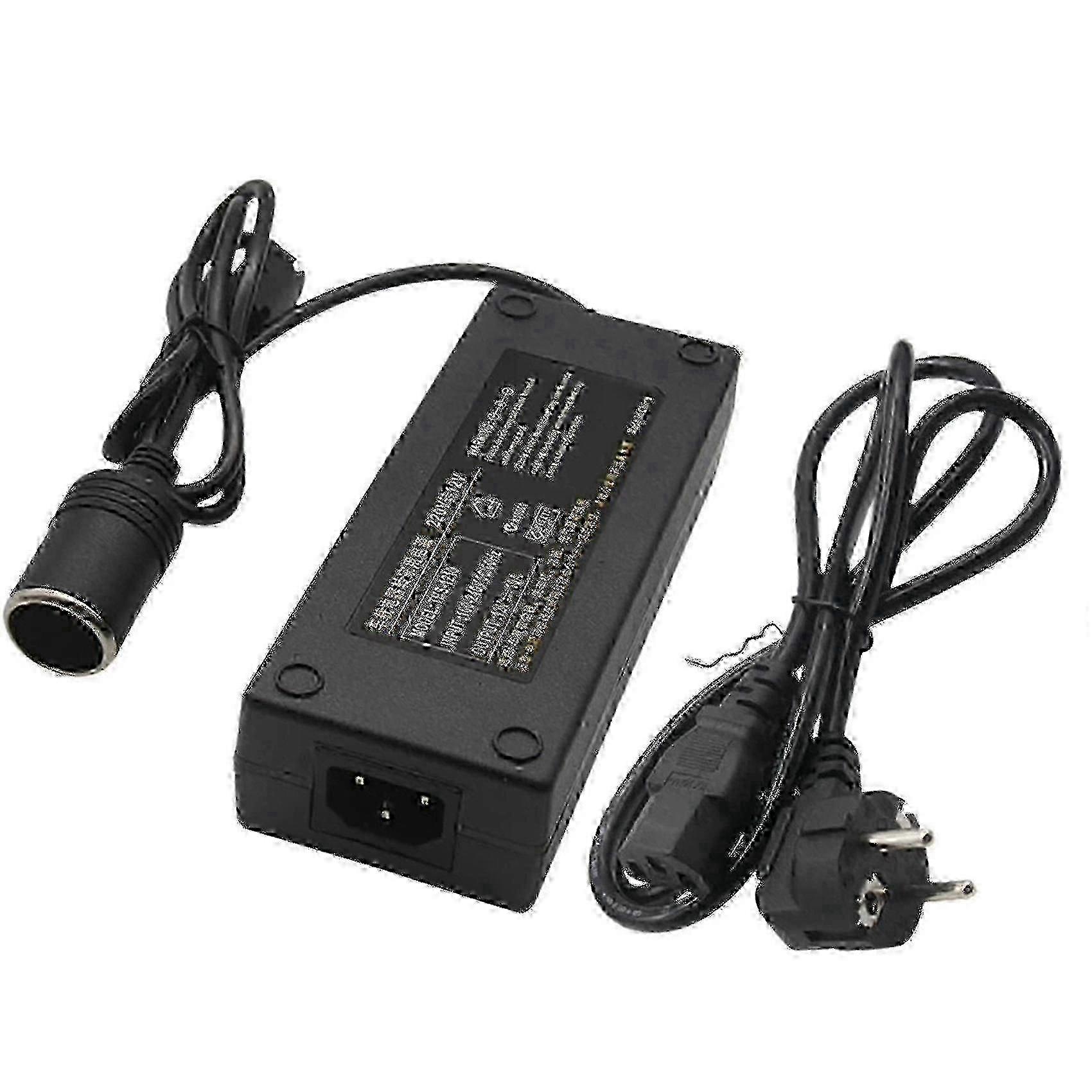12V 15A 160W Automotive Transformer Converts 220V to 12V with Home Light Adapter and EU Plug