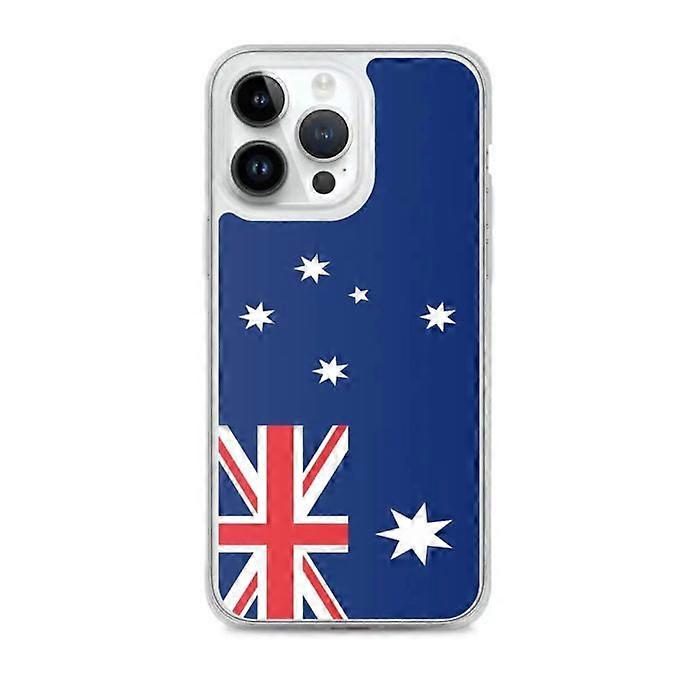Phone Case – Australian Flag – Compatible with iPhone 14 Pro Max – Soft Case – Durable and Shockproof – Pixelforma