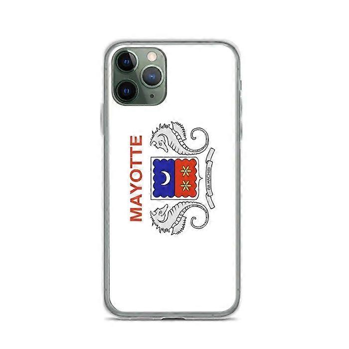 Phone Case - PIXELFORMA - Mayotte Flag - Compatible with iPhone 11 Pro - Flexible - Durable