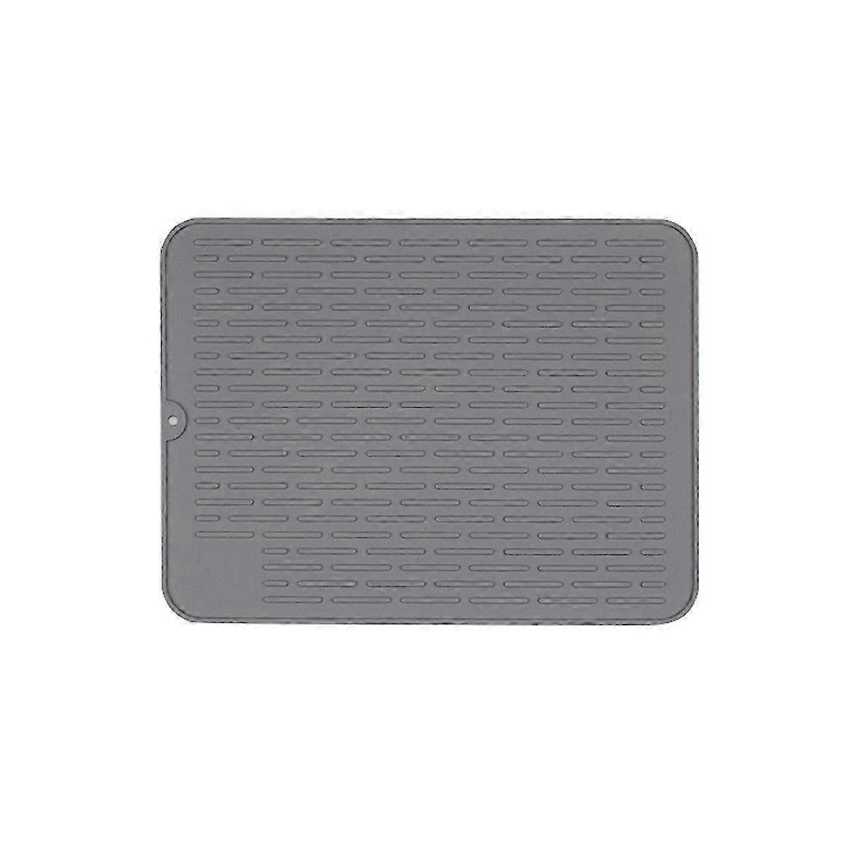 Heat-Resistant Silicone Dish Drying Mat Non-Slip, 1PC Kitchen Counter Protector
