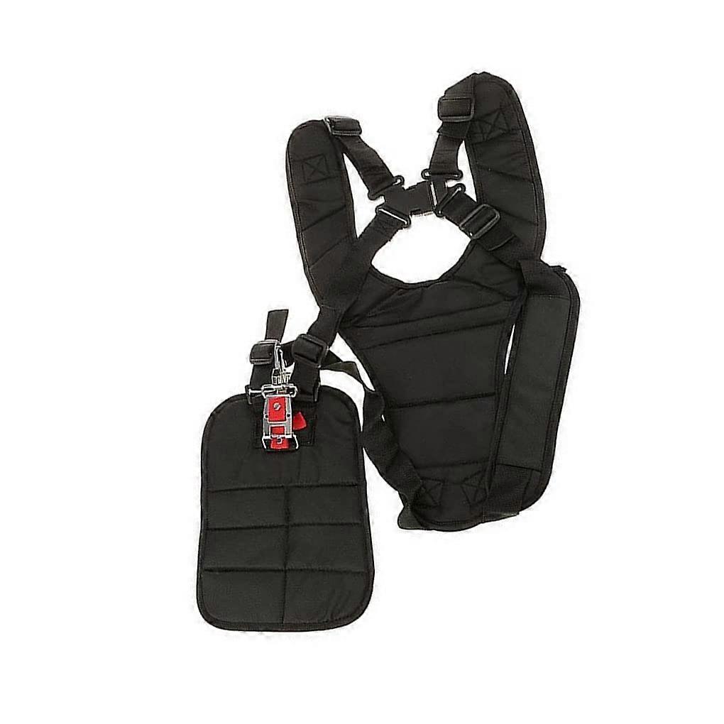 Lawn Mower Belt Breathable Ergonomic Double Shoulder Strap With Adjustable Waist Band Compatible With Many Trimmers