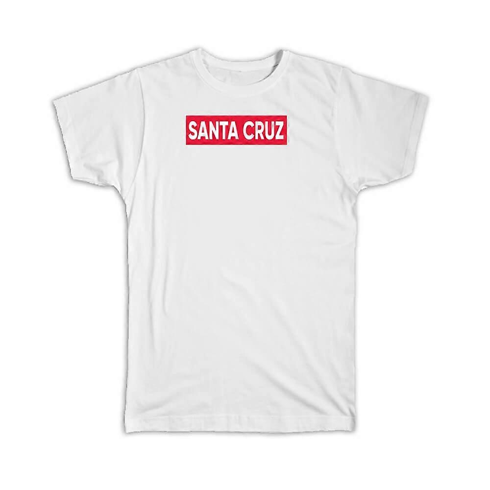 Gift T-Shirt: Santa Cruz California Red