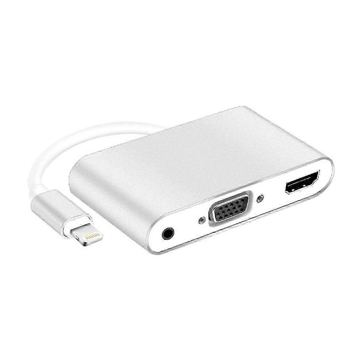 2025 Lightning to HDMI/VGA Adapter with Audio