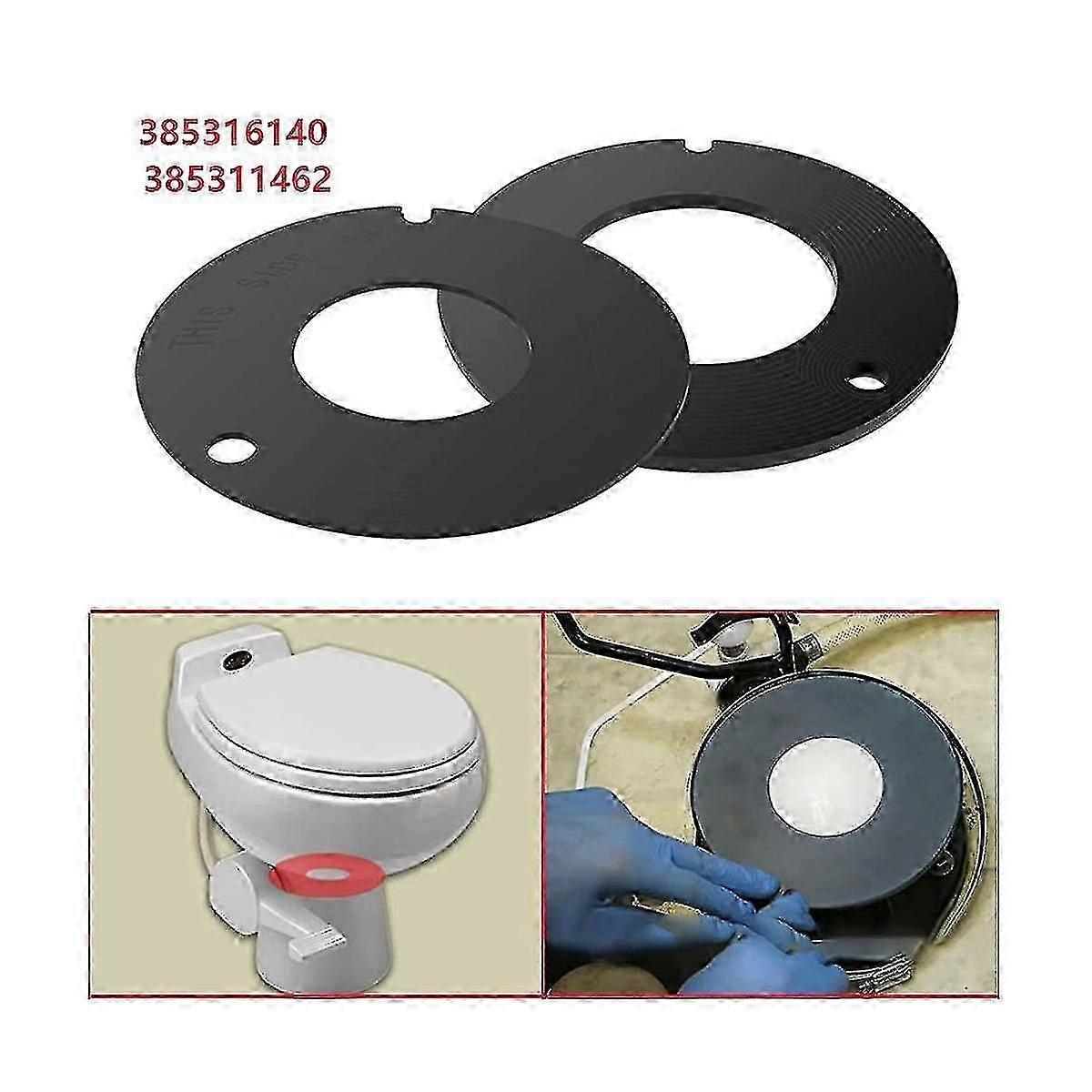4ks 385311462 385316140 Rv WC gumová mísa netěsnící sada vyměnit za ///vacuflush přívěs --(WR)
