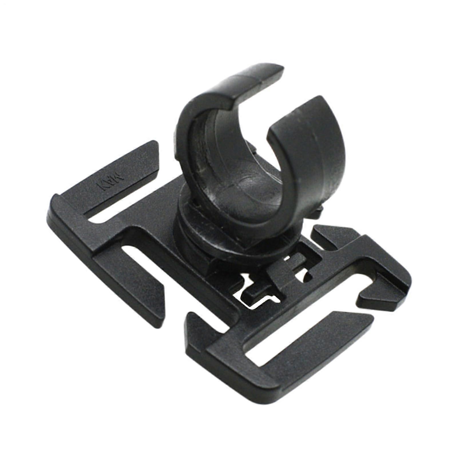 Hose Clamps for Water Hoses, 360-Degree Rotatable Drinking Hose Clip, Multi-Purpose D-Ring Quick Release Black