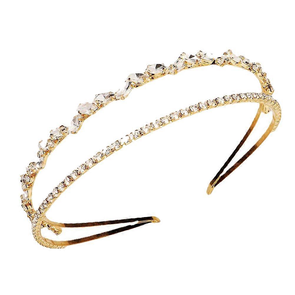 Stylish Crystal Headband for Special Appearances, Durable and Shiny