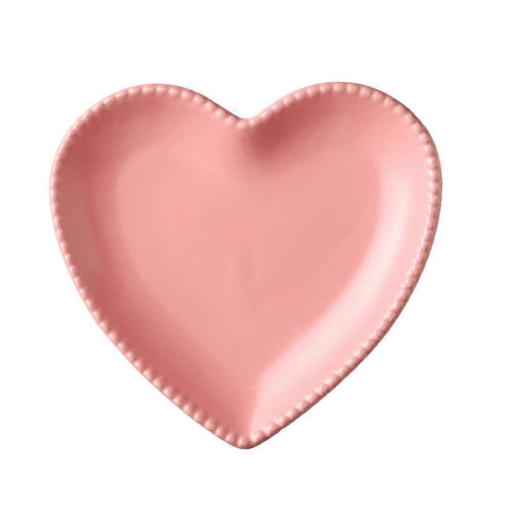 a well crafted product description for your **Creative Heart Shaped Ceramic Plate**:
 
✨ **Creative Heart Shaped Ceramic Plate – A Touch of Love to