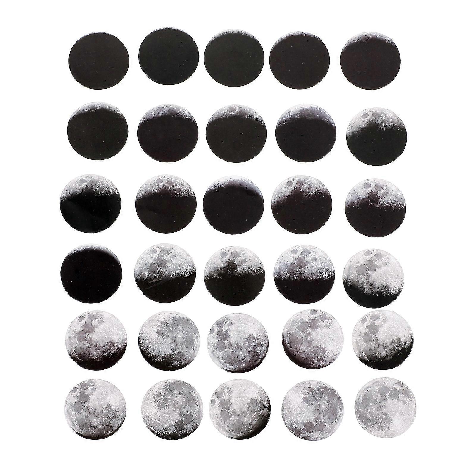 DIY Decoration Stickers Sealing Stickers DIY Hand Account Decals Simple Design Square Self-Adhesive Paper 6 Boxes