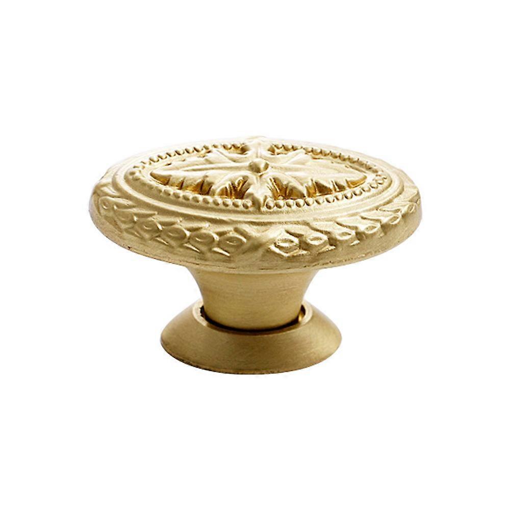 Decorative Cabinet Handle with Raised Pattern Stylish Drawer Pull for Furniture, Easy Install & Durable for Cabinets and Wardrobes