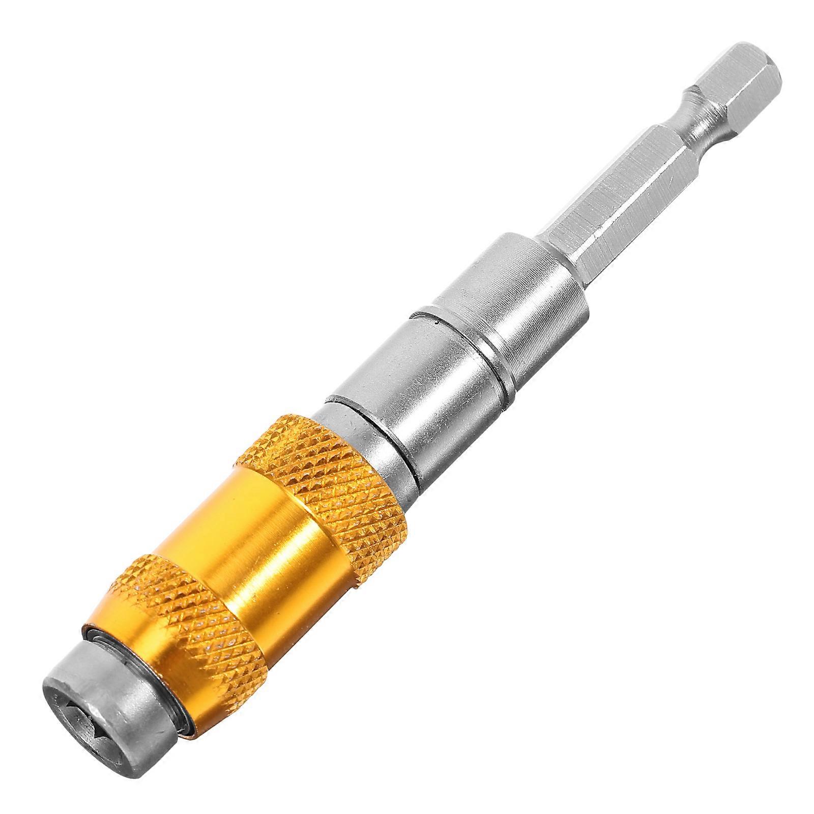 Magnetic Pivoting Bit Holder Extension Shaft – Durable Drill Bit Tip Holder for Tight Spaces & Easy Operation