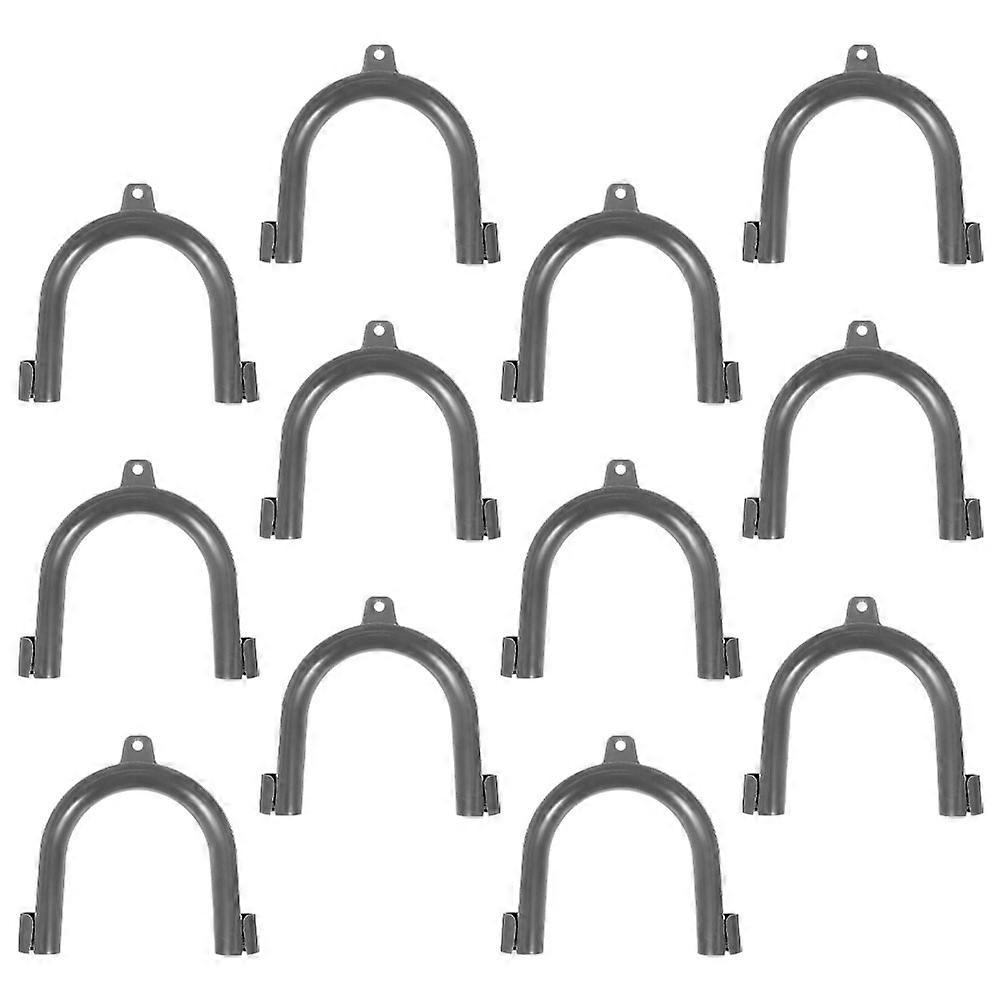 12pcs U Shaped Hose Guide Clamp for Washing Machine Drain Hose Holder – Multi Functional, Space Saving, Easy Setup, Various Applications