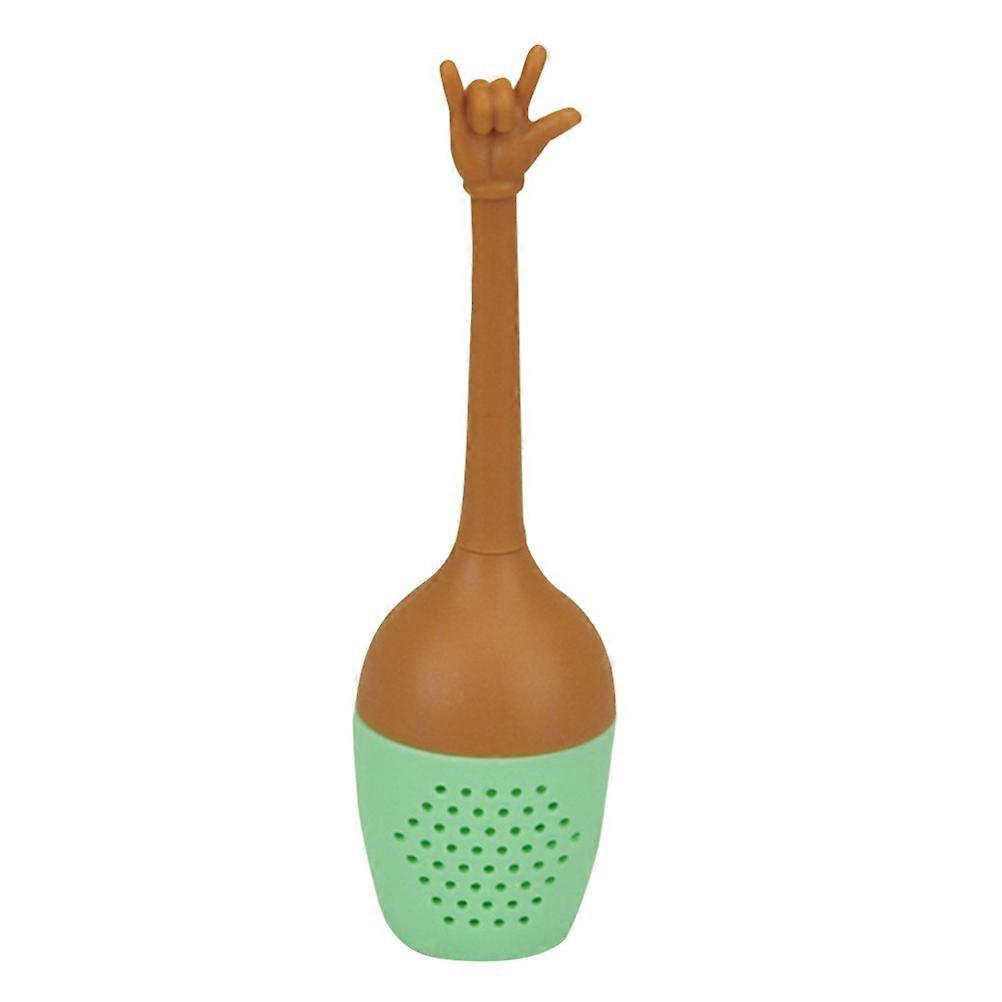 Tea Leaf Strainer Infusing Tea Multi Color 13x4x4cm Food Grade Silicone 1Pcs