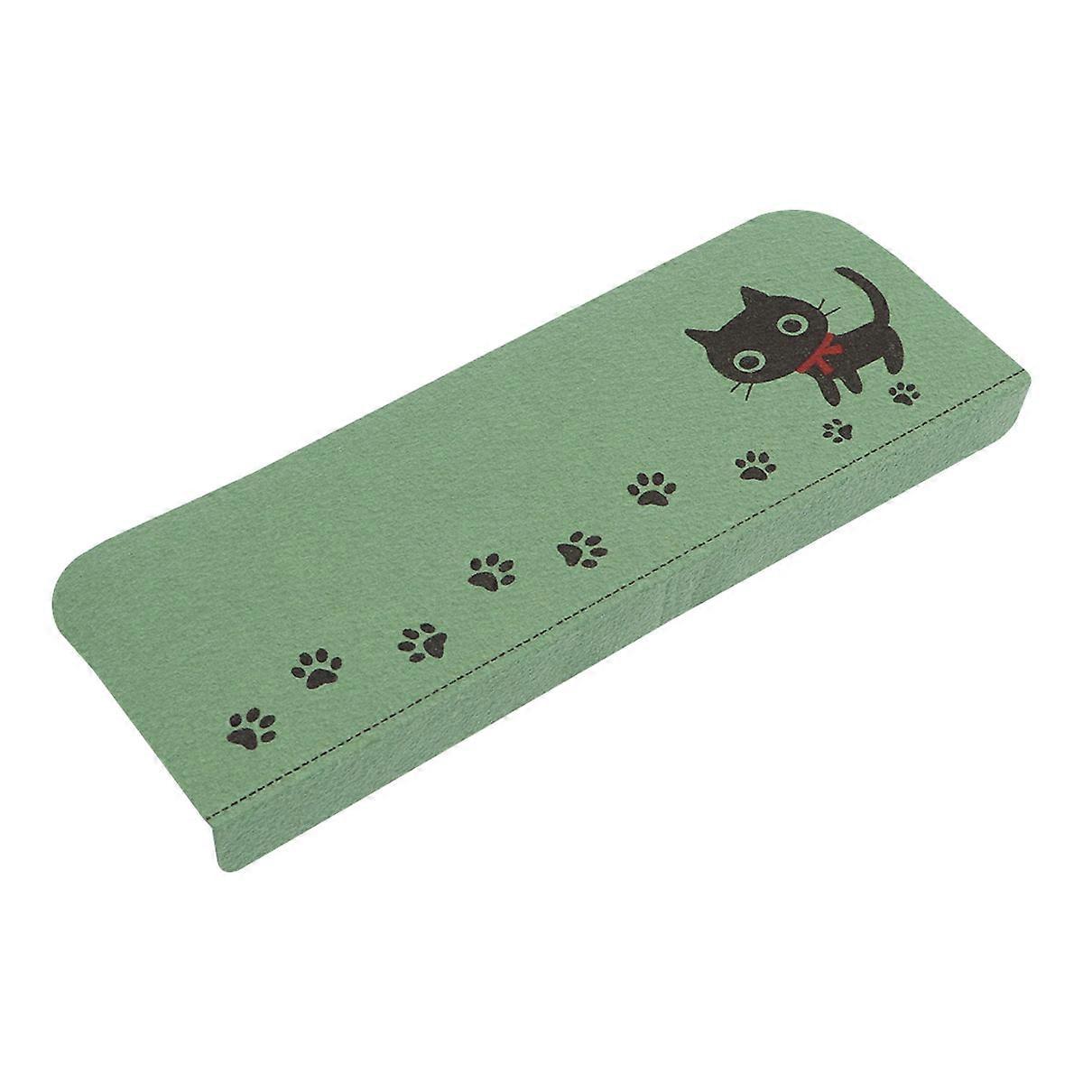 Stairway Carpet Runner Stair Treads Non Slip Reusable Stair Carpets Mats Noise Reduction Prevent Falling 1Set