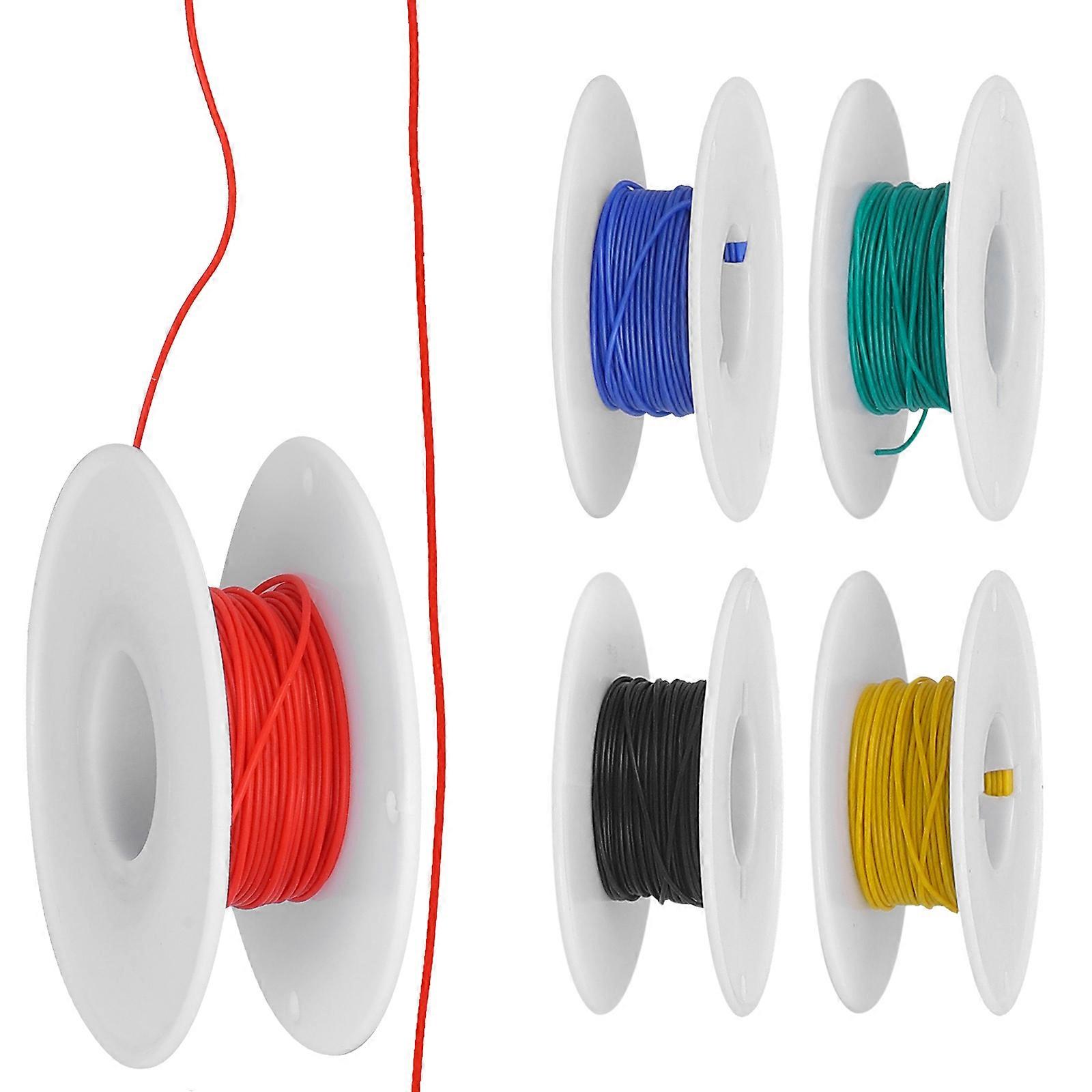 Temperature Resistance Cable Copper Extend Cord For Batteries Home Users 5 Rolls