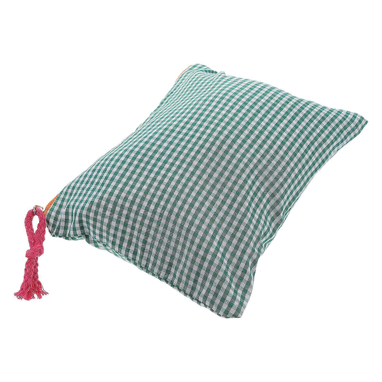 Retro Checkered Makeup Bag Multifunctional Travel Pencil Case Large Capacity Toiletry Stationery for Women