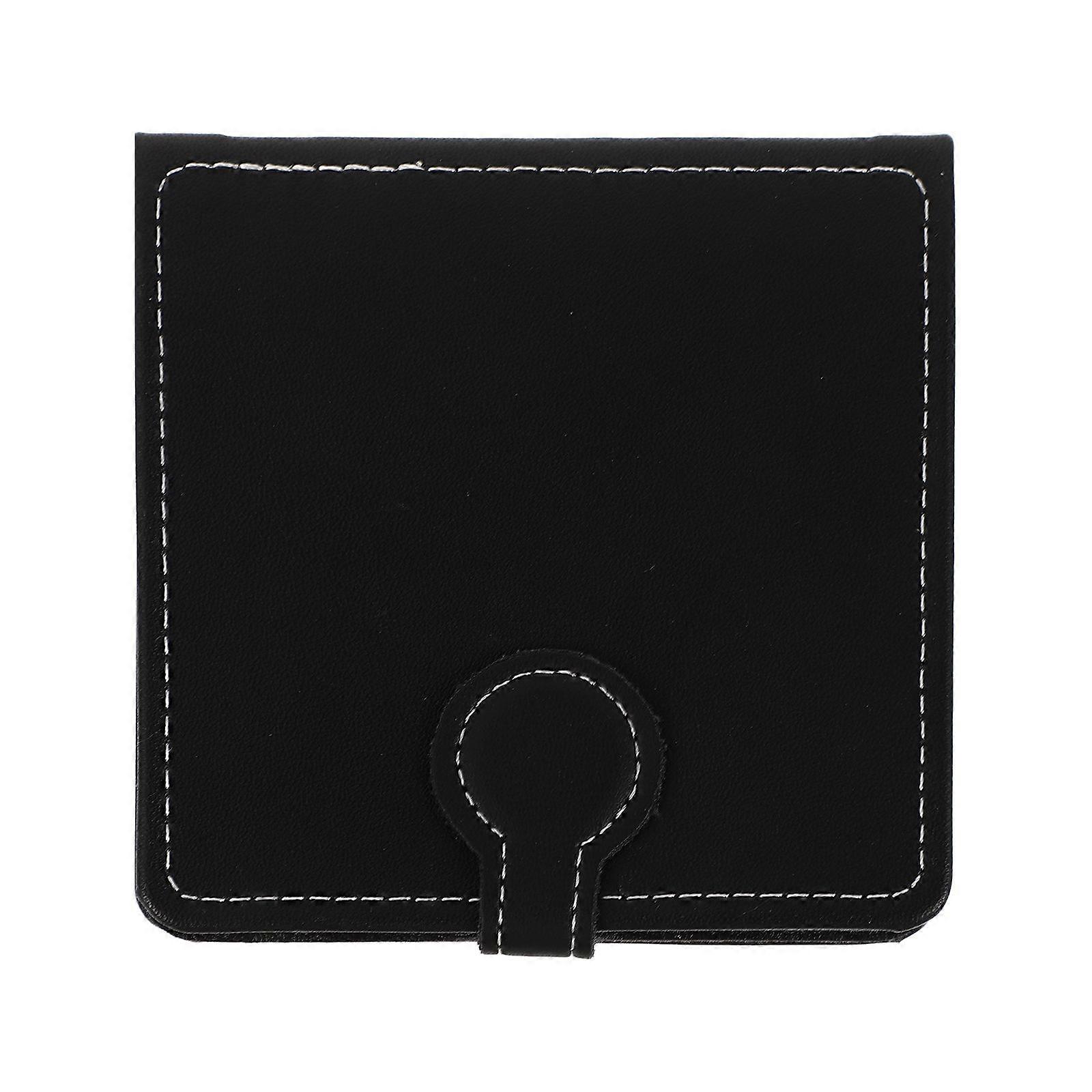 1Pc Practical Guitar Pick Storage Bag Guitar Picks Case Pick Holder (Black)