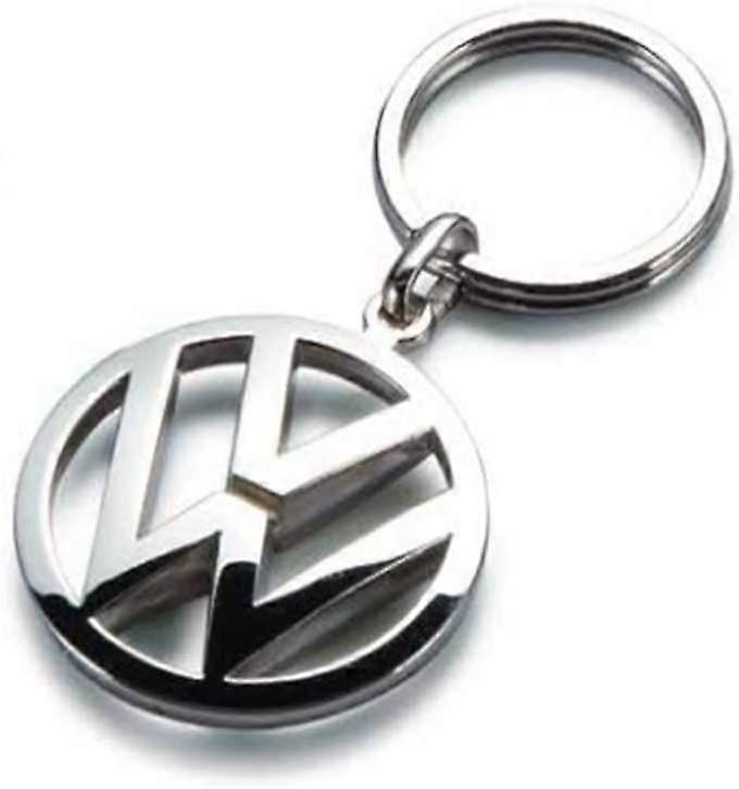Metal Key Chain Keyring Fob Silver