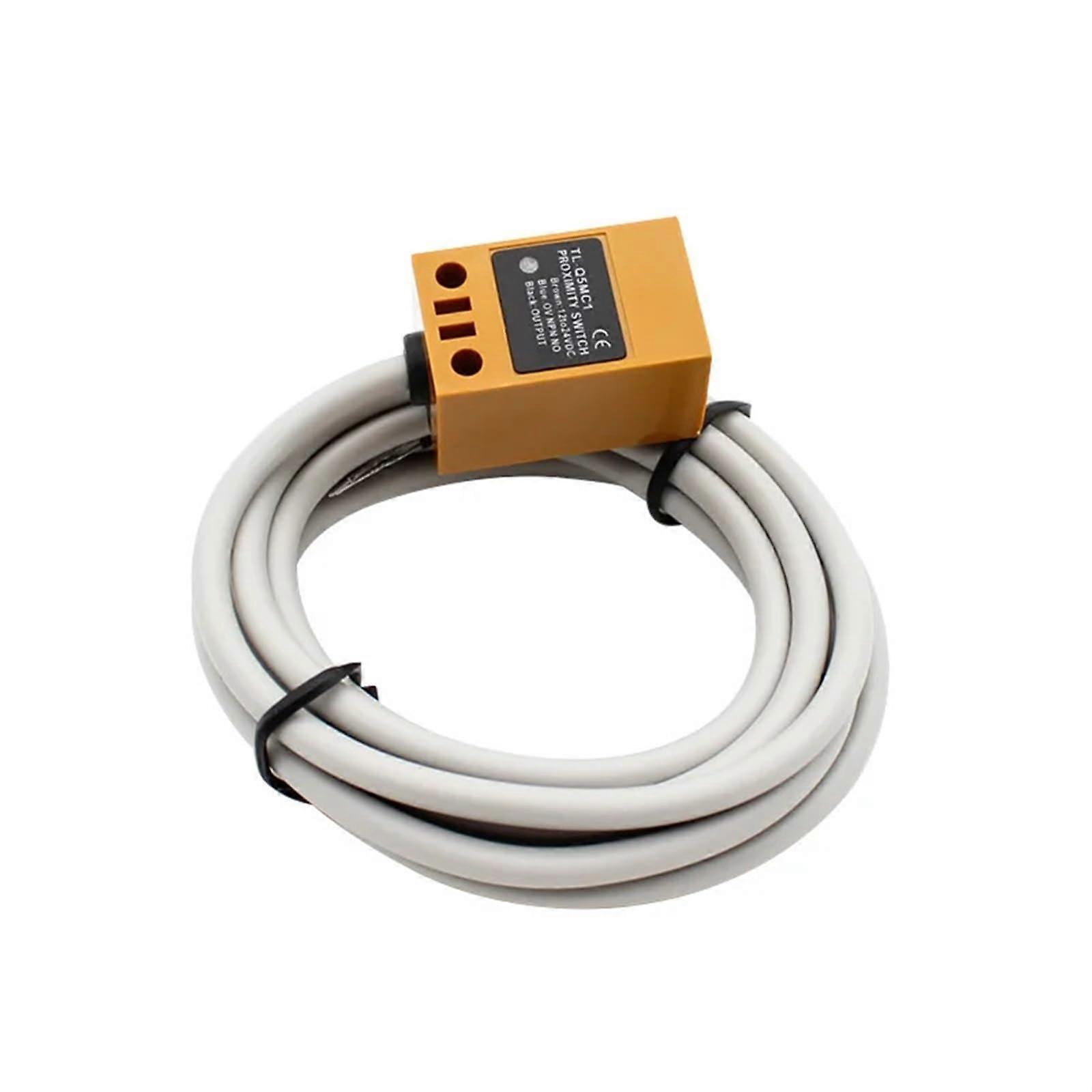 TLQ5MC1 TLQ5MC2 Proximity Switch NPN PNP 3Wire Inductive Sensor DC 12V 24V TLQ5MF1 TLQ5MF2 NO NC Sensor Switch (Color : TLQ5MC2) Ref: 9440