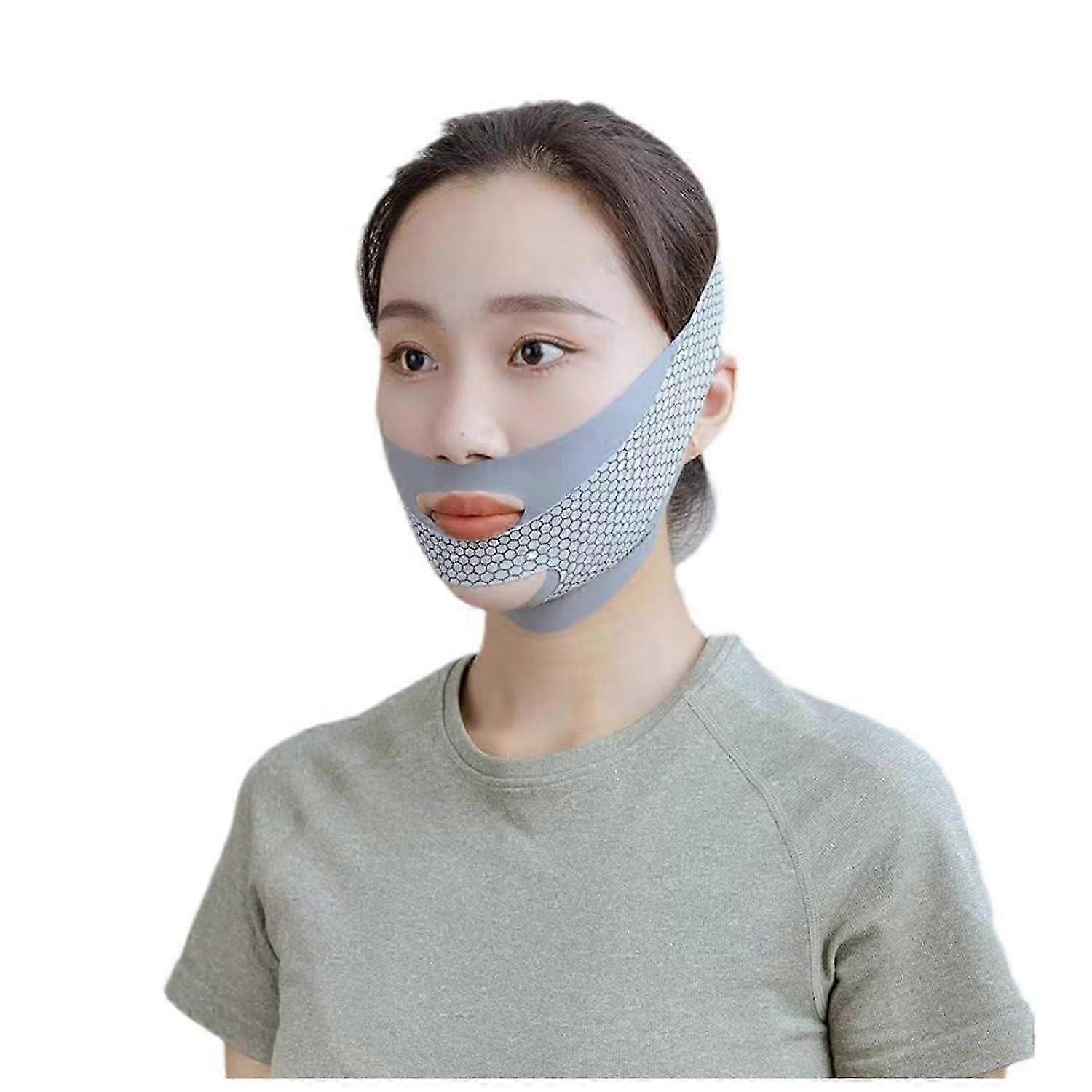 スリープフェイスVシェイパーフェイシャルスリミング包帯リラクゼーションシェイプリフトリデュースダブルチンフェイスシンニングバンド