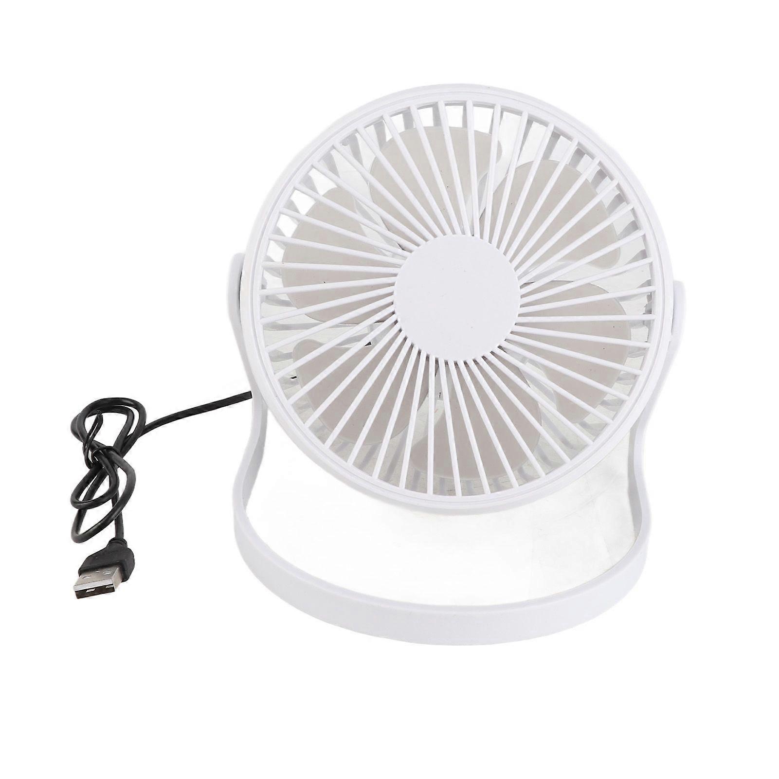 2025 Uusin malli Mini Desk Fan 360 astetta pyörivä hiljainen harjaton moottori