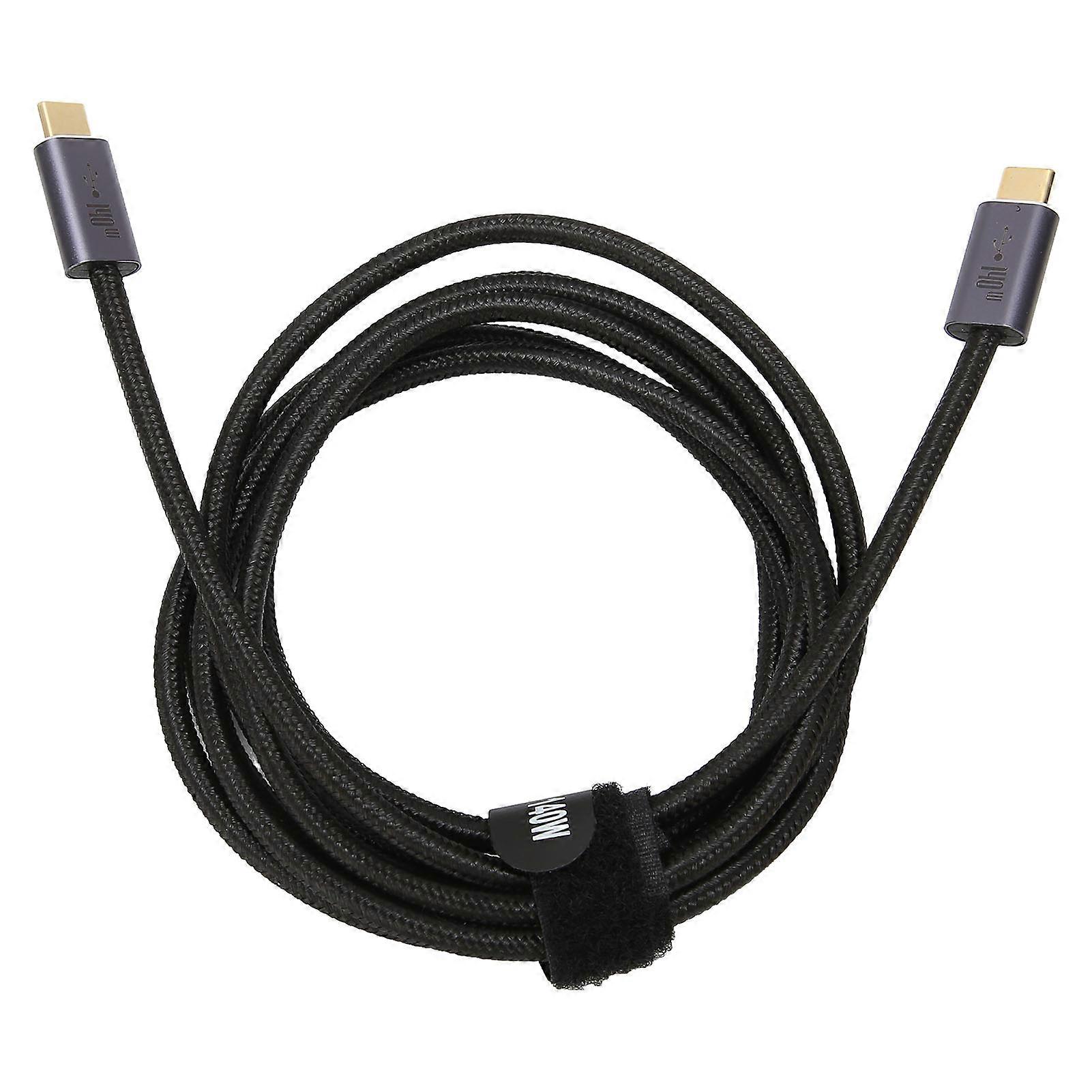 Type C 2.0 Data Cable PD3.1 140W MultiFunction Fast Charge Weaved Data Cable for MacBook
