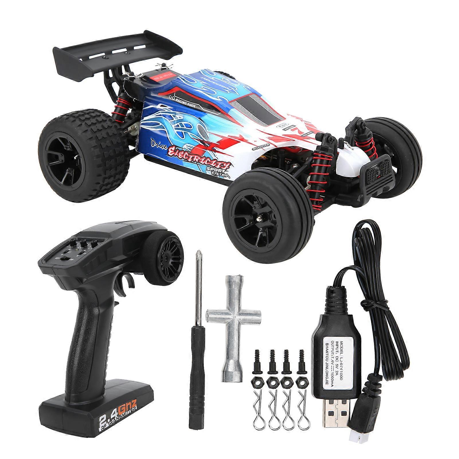 1:18 RC سباق سيارة 2.4 جيجا هرتز 40 كم / ساعة عالية السرعة 380 محرك على الطرق الوعرة سيارة 4WD مركبة RC الزاحف