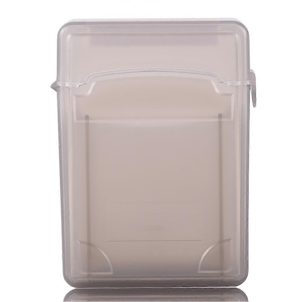 2.5 Inch HDD / SSD Protective Shockproof Case Storage Box Anti Static Label Enclosure Gray