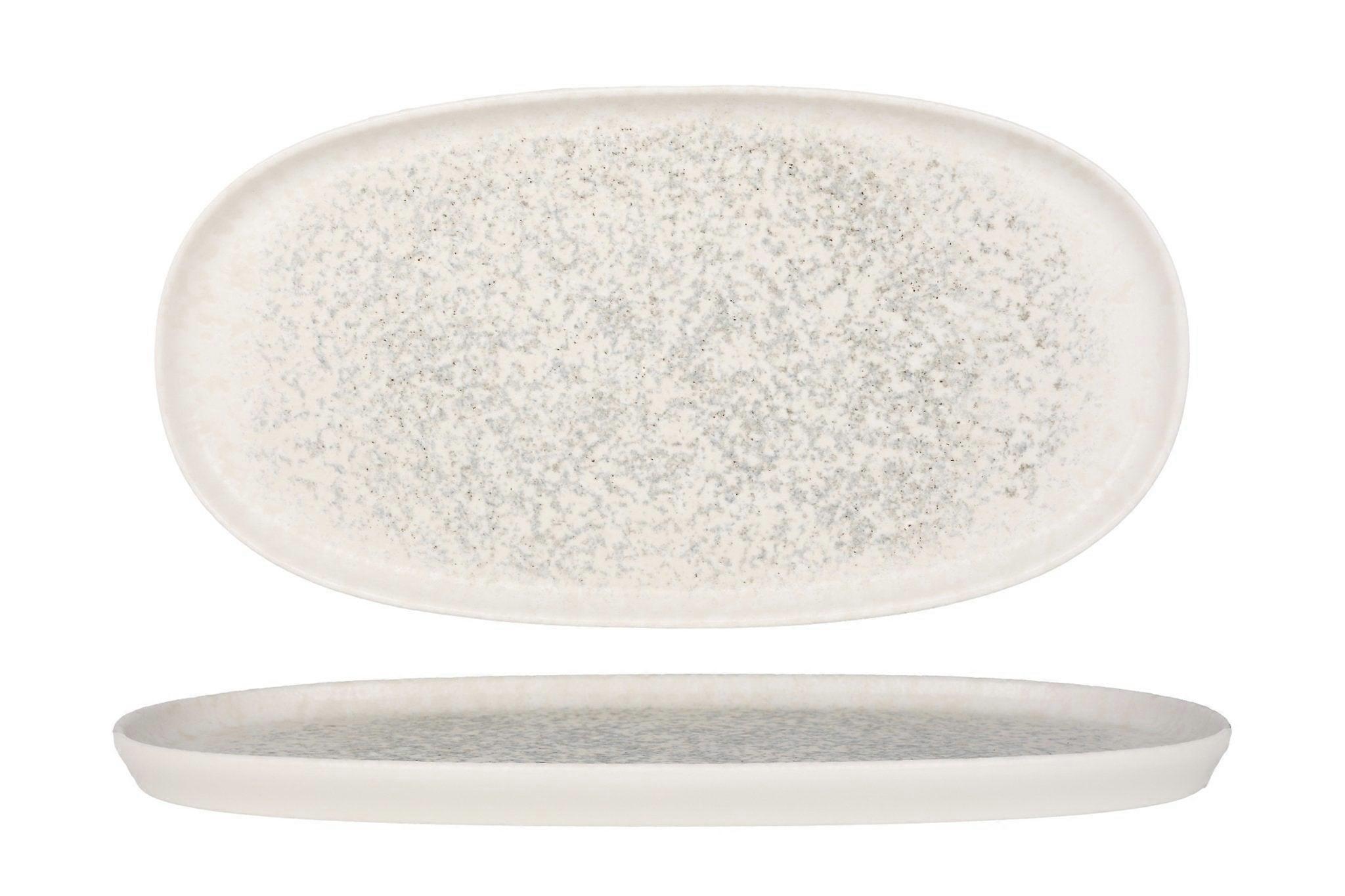 Bonnaサービスプレート-ルナホワイト-磁器-30cm-2個セット