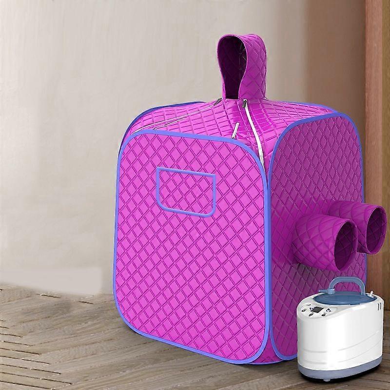 Sauna a vapor para duas pessoas com conjunto de potes UK Plug 220V
