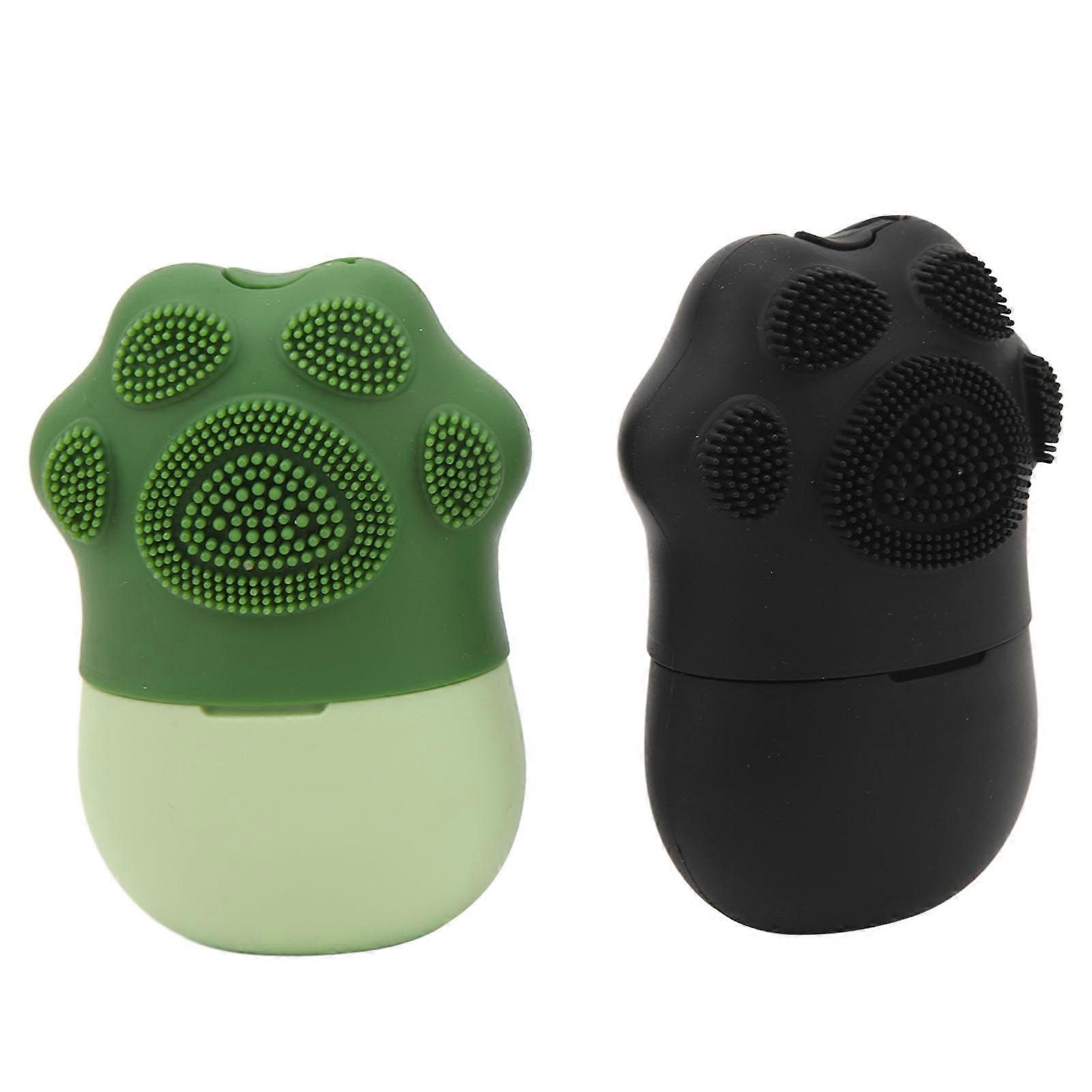 2PCS Ice Cube Roller Massager Cat Claw Shape Reusable Massage Silicone Ice Mold