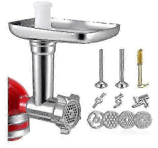 מטחנת מזון מתכת מצורף עבור מיקסר מעמד Kitchenaid, מטחנת בשר המתנה הטובה ביותר