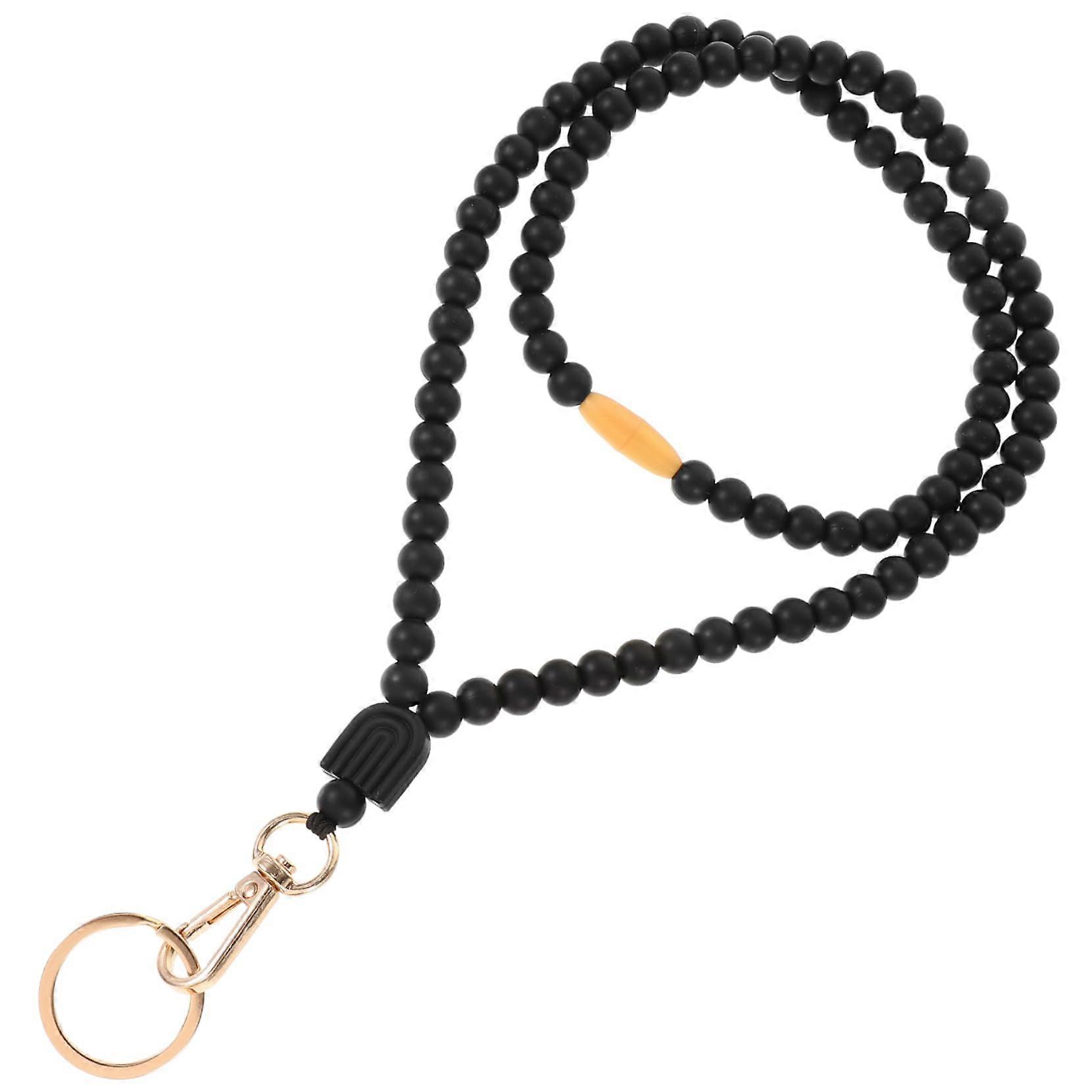 Lanyards for ID badges, hanging on ropes, pearl band, lanyard ID holder