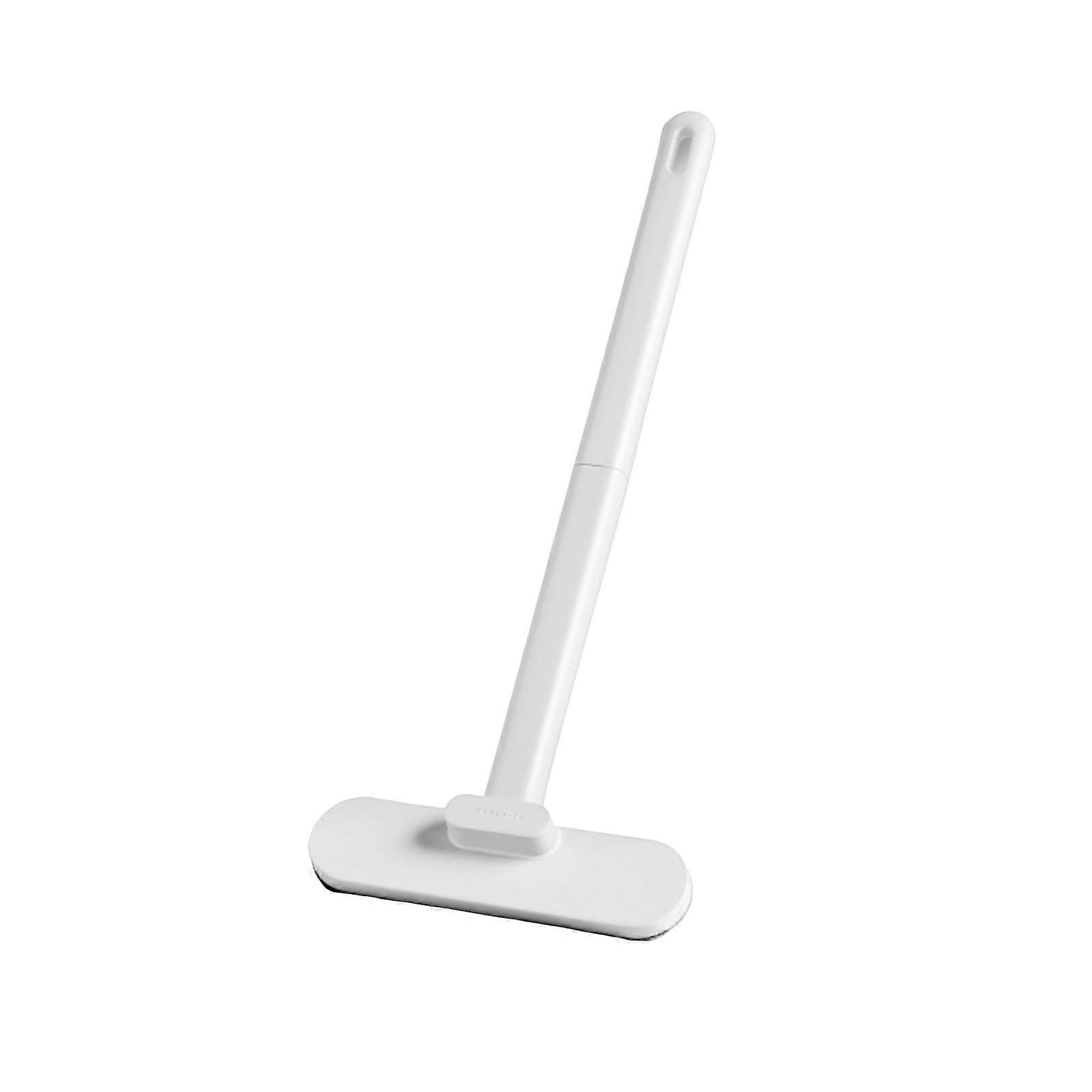 Toilet Brush Cleaning Tool with Removable Handle for Window Grille and Patio Door, Grid Cleaning Brush in White, One Size