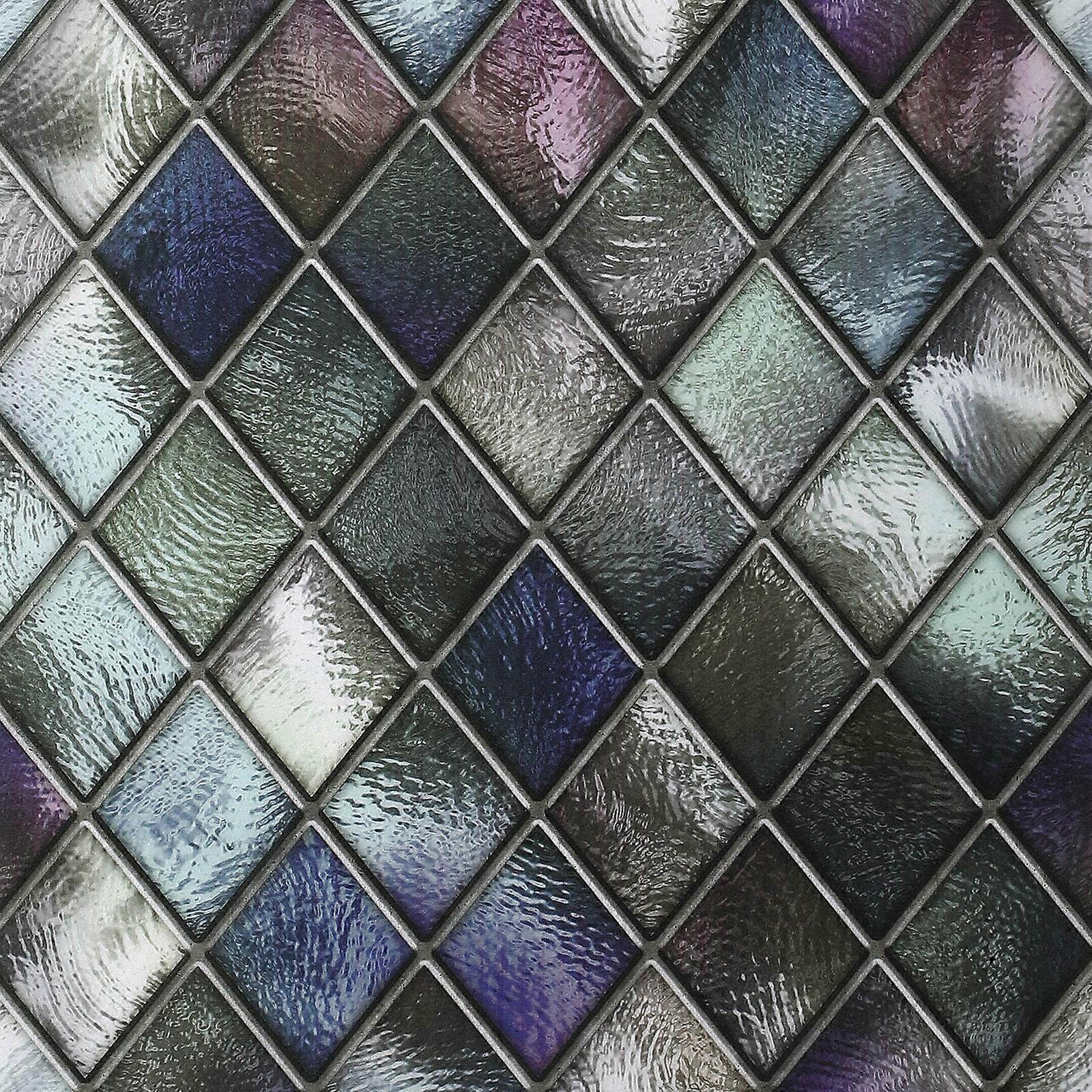 Window Decal Privacy Film Rectangular Multi Color 120X58CM Light Blocking For Home Office 1Pcs