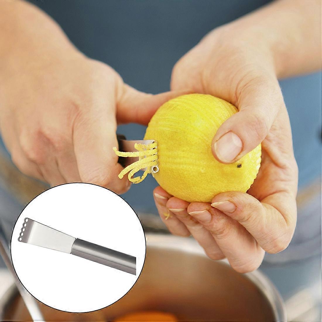 Kitchen Stainless Steel Orange Lemon Fruit Peeler