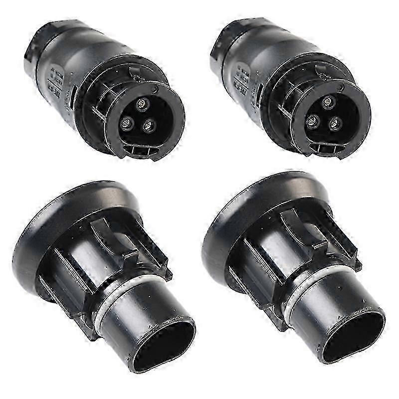 2 Sets Solar PV Connector Plug Waterproof IP68 4000V 25A for Solar PV System Panel Parallel Protection Kit