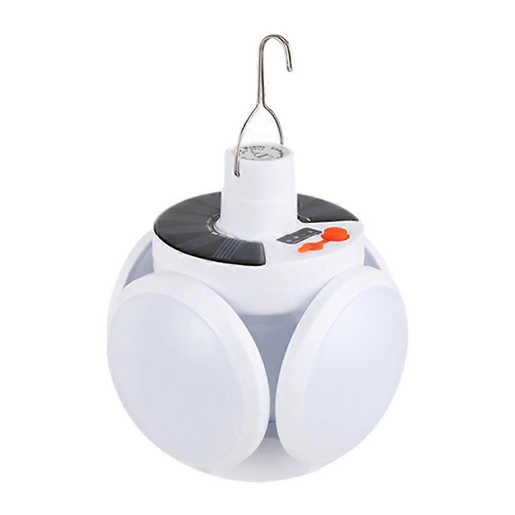 1 Set of Outdoor Camping Lamp Foldable Lamp USB Charging Lamp Emergency Solar Lamp