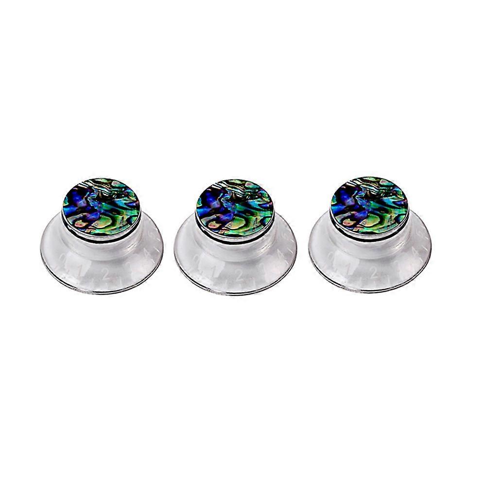 Guitar Speakers Component for Electric Instruments with Durable Plastic Material Multi Color 3PCS