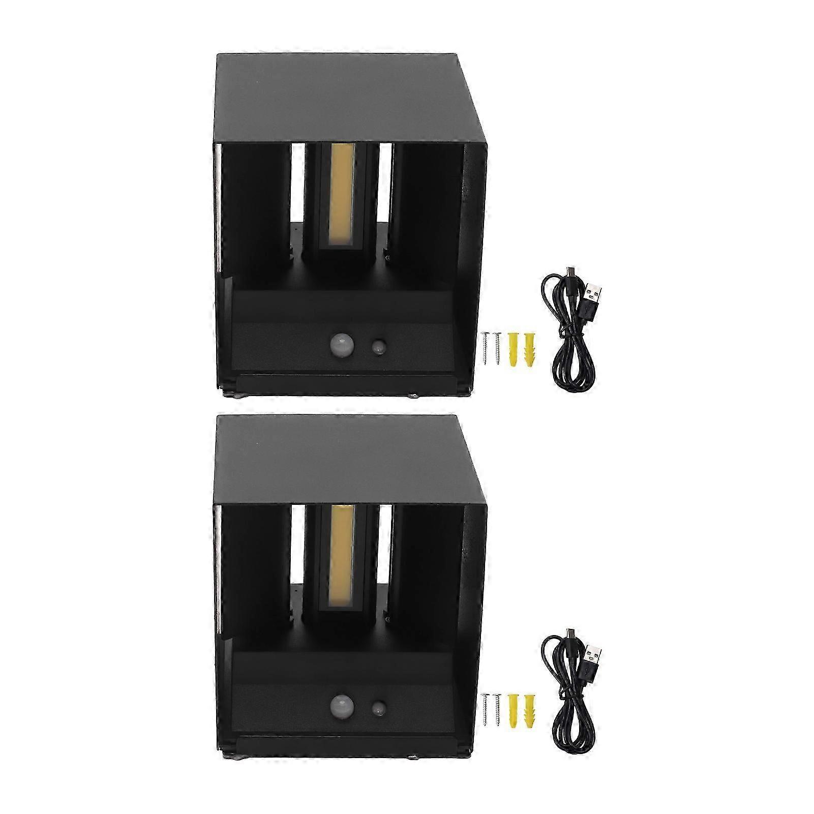 Led Wall Lamp, Magnetic Base, Motion Sensing, Warm White Lighting