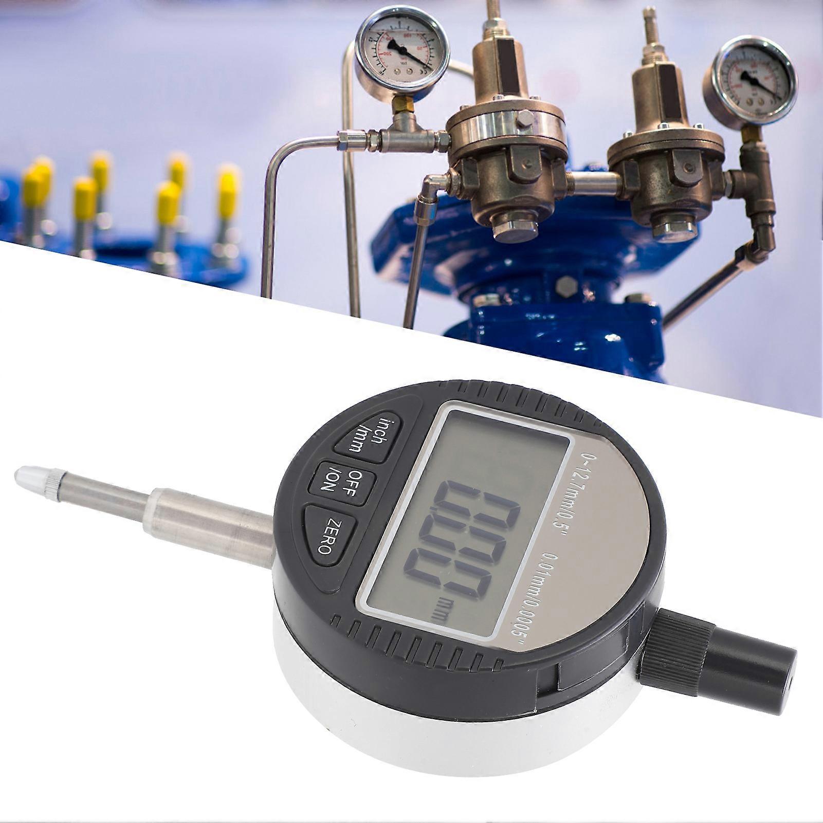 HighAccuracy Electronic Digital Dial Indicator Dial Gauge 0.001mm Indicator 025.4mm