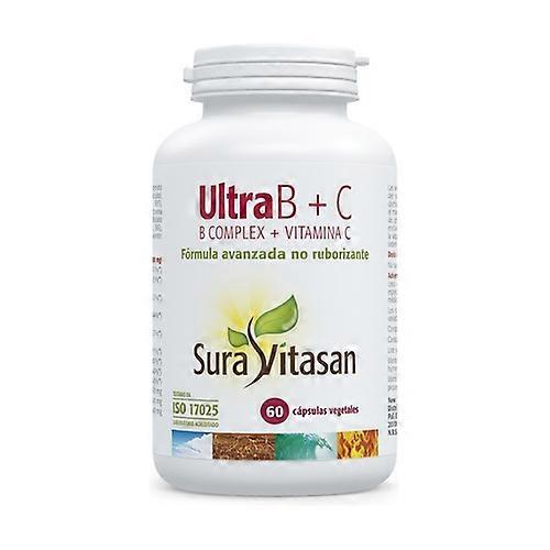 Ultra B Complex + C 60 vegetable capsules