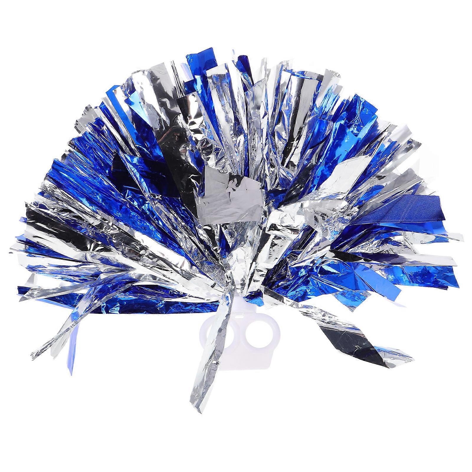Pom pom girls pour enfants et adultes avec matériau PE vibrant Utilisation polyvalente 4,5 pouces