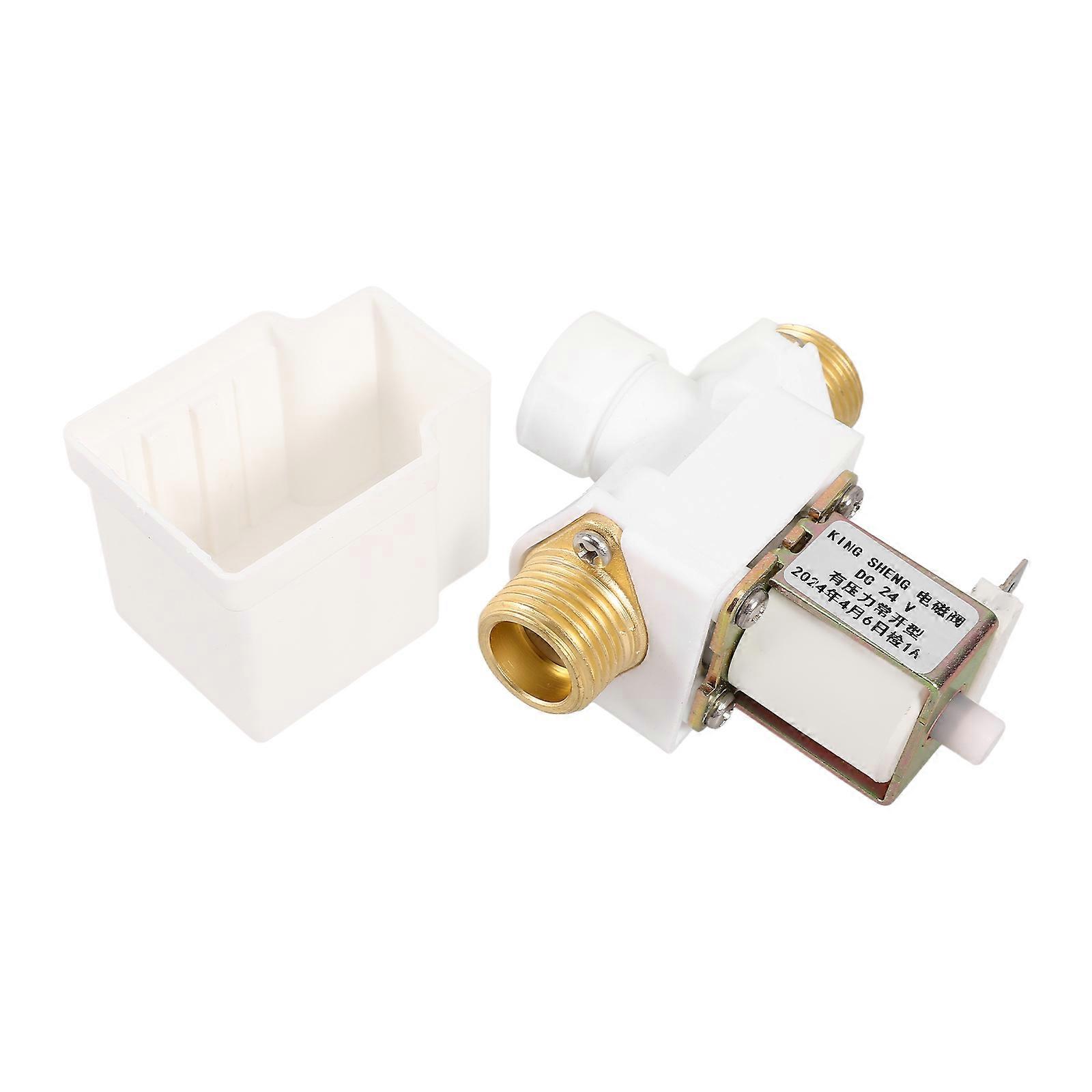 Brass Electric Solenoid Valve for Water Heater and Air Conditioning with Durable PA Material 24V