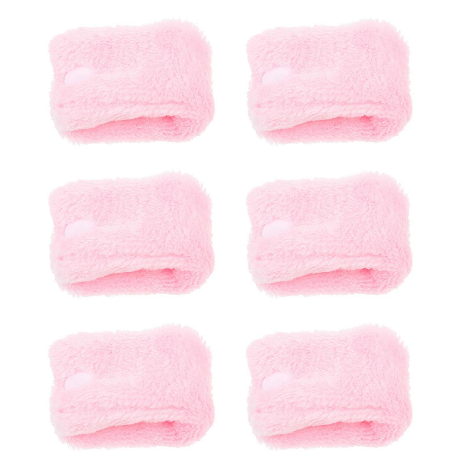 6pcs Soft Coral Fleece Rollers for Effortless Curls – All Hair Types, Overnight Styling, DIY Hairdressing Tool for Women