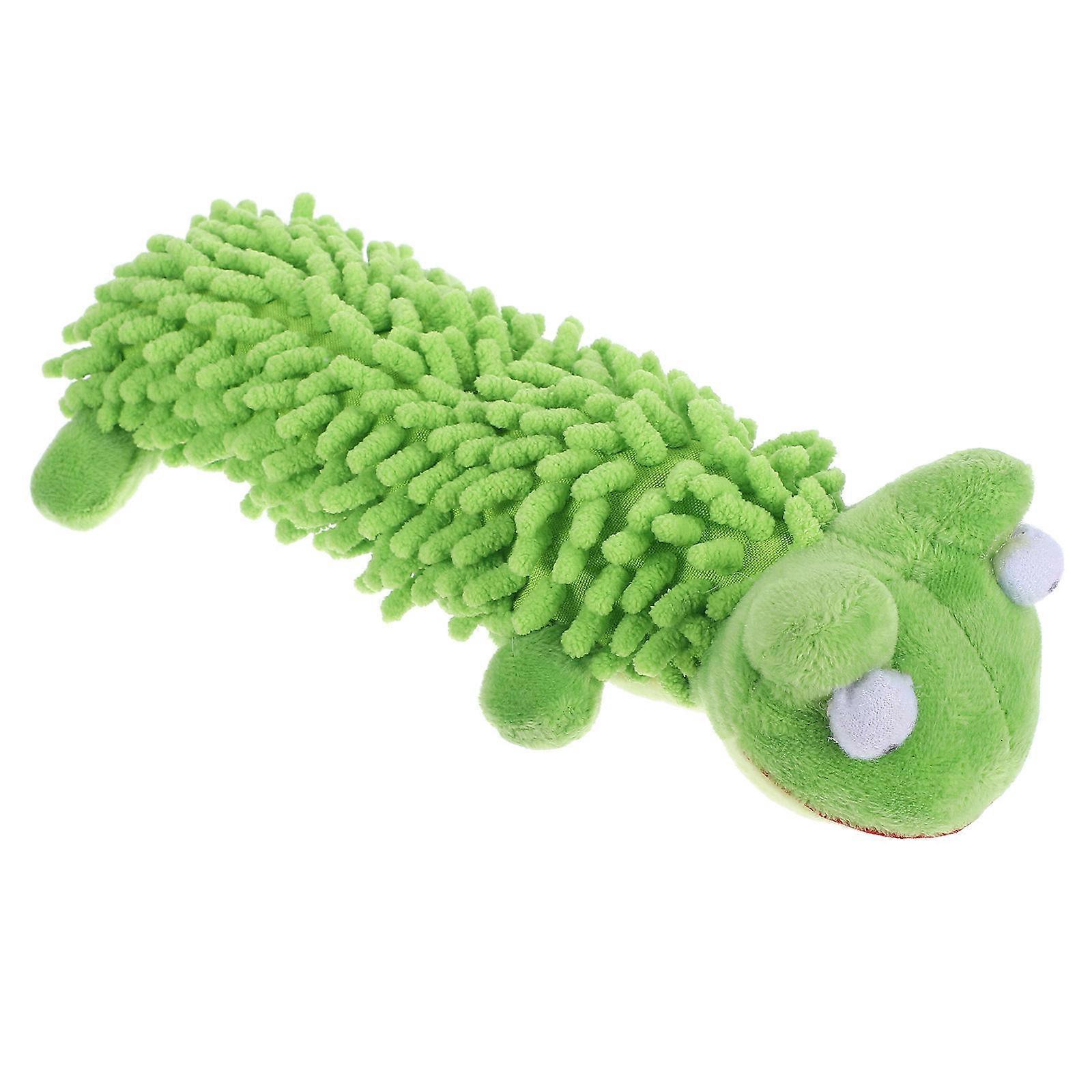 Durable Plush Molar Dog Chew Toy – Frog Shape Squeaky Plaything for Pet Boredom Relief and Behavioral Training
