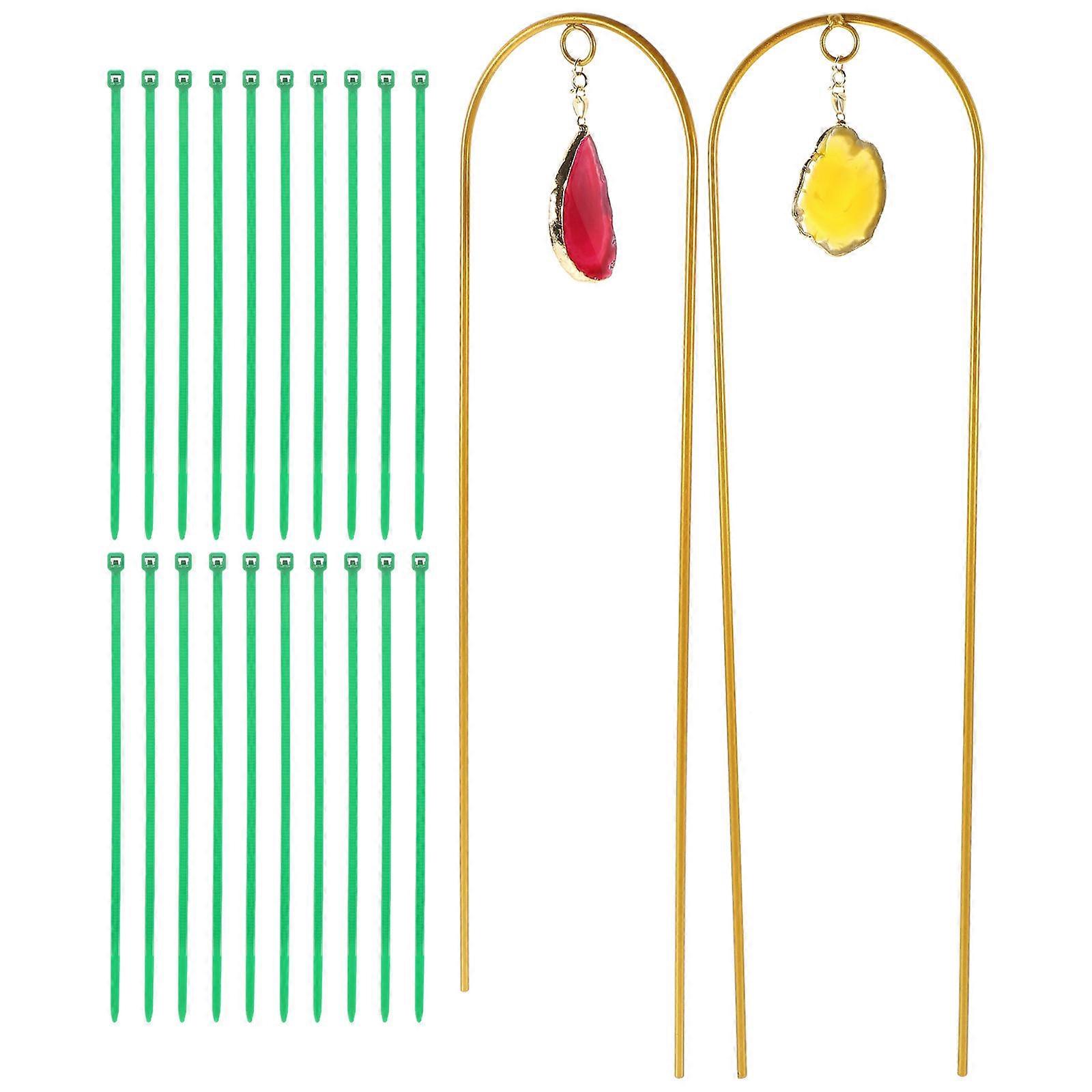 Trellis For Climbing Plants Metal Support For Potted Plants At Home 42X10CM Indoor Use 1 Set