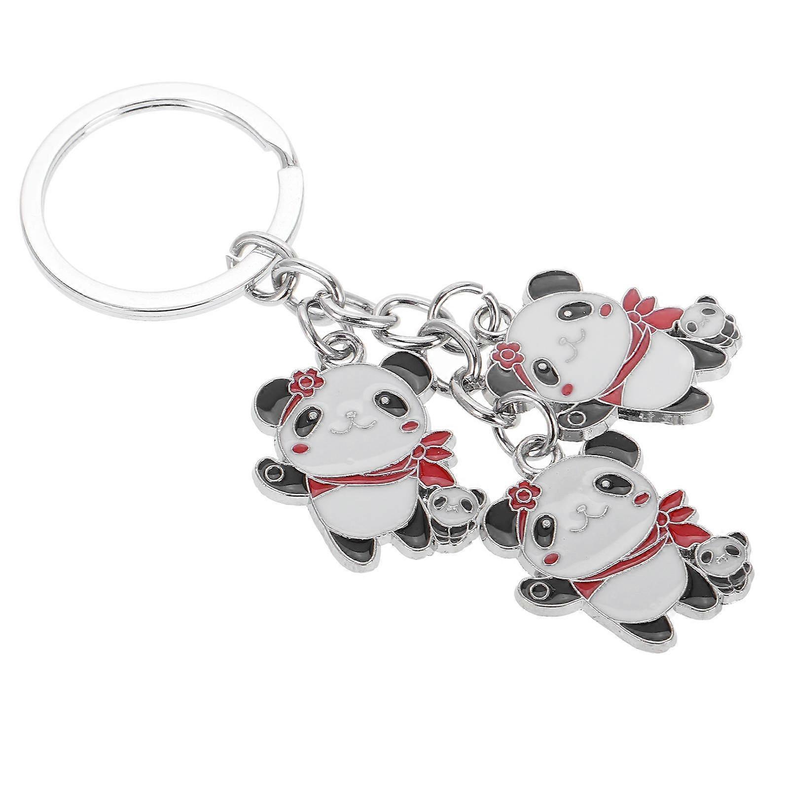 Cute Key Chain Women Keychain Multi Color Durable Zinc Alloy Charm Keychain for Hanging Keys