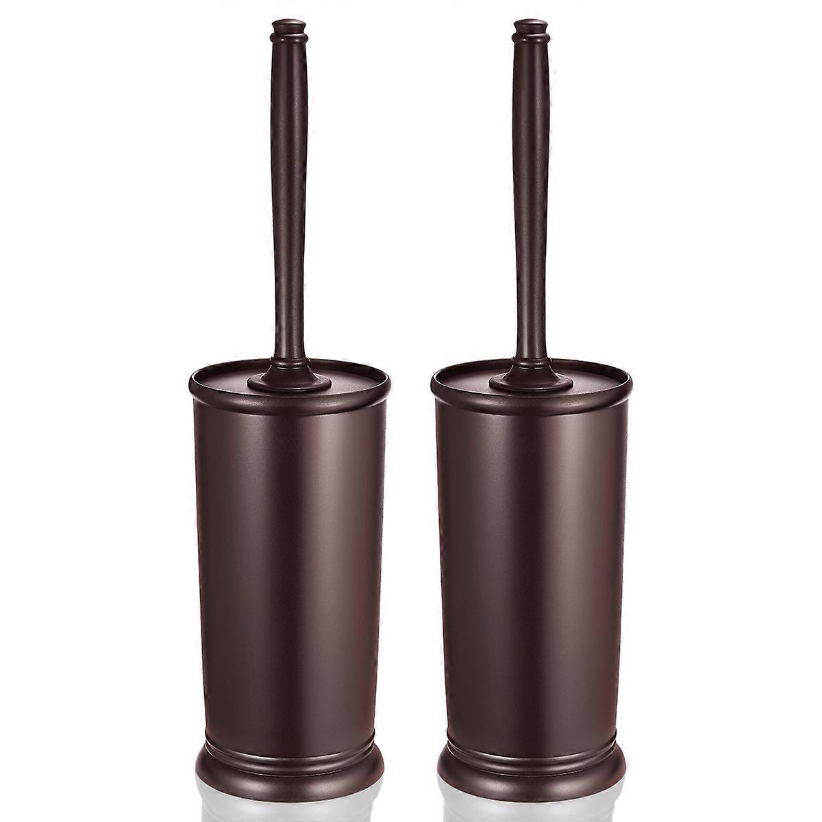 Heavy-Duty Toilet Brush System, Sturdy Handle with Dense Bristles for Optimal Hygiene
