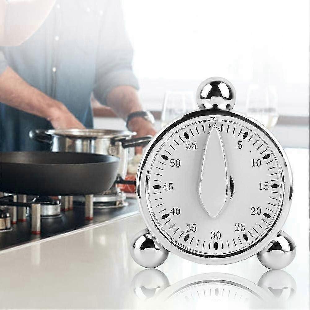 60 Minutes Kitchen Timer, Mechanical Timer Countdown Timer Kitchen Reminder, Cooking Timer Alarm Clock for Cooking