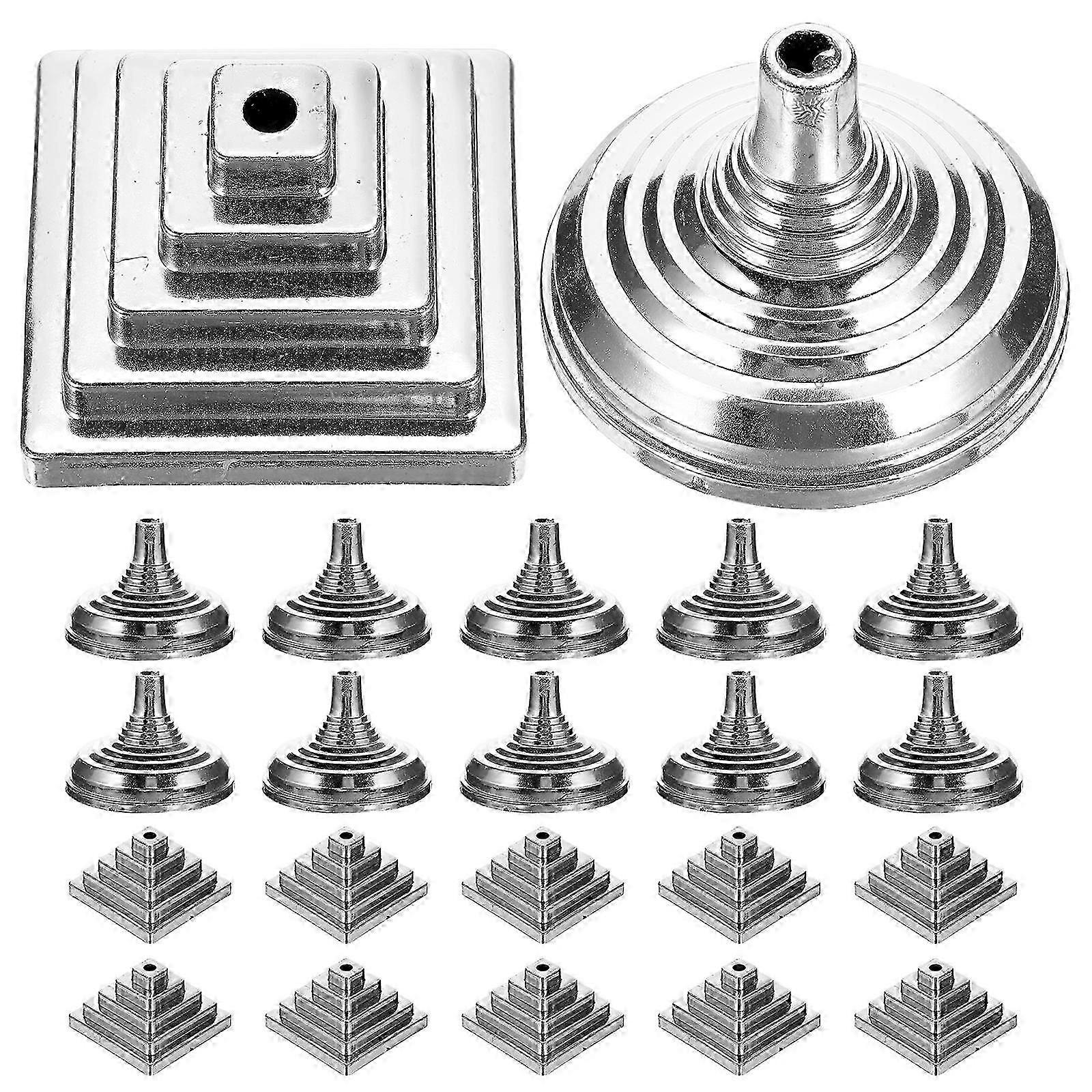 Tabletop Flag Holders Flagpole Base Display for Negotiation 20Pcs